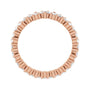 Sapphire Row Lab-Grown Diamond Marquise Cluster Band - 14K Rose Gold, 5 (view 2)