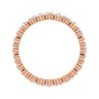 Sapphire Row Lab-Grown Diamond Marquise Cluster Band - 14K Rose Gold, 8 (view 2)