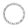 Sapphire Row Natural Diamond Petite Marquise Eternity Band - Platinum, 4 × 2 mm, 7 (view 2)