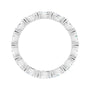 Sapphire Row Lab-Grown Diamond Petite Marquise Eternity Band - Platinum, 4.3 × 2.25 mm, 5.5 (view 2)