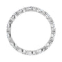 Sapphire Row Lab-Grown Diamond Petite Marquise Eternity Band - 14K White Gold, 4.3 × 2.25 mm, 7 (view 2)