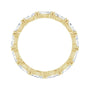 Sapphire Row Lab-Grown Diamond Petite Marquise Eternity Band - 14K Yellow Gold, 4.5 × 2.5 mm, 6 (view 2)
