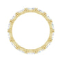 Sapphire Row Lab-Grown Diamond Petite Marquise Eternity Band - 14K Yellow Gold, 4.3 × 2.25 mm, 6 (view 2)