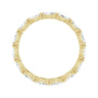 Sapphire Row Lab-Grown Diamond Petite Marquise Eternity Band - 14K Yellow Gold, 4.3 × 2.25 mm, 8 (view 2)