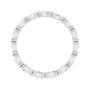 Sapphire Row Lab-Grown Diamond Petite Marquise Eternity Band - Platinum, 4 × 2 mm, 7.5 (view 2)
