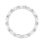 Sapphire Row Lab-Grown Diamond Petite Marquise Eternity Band - 14K White Gold, 4 × 2 mm, 4 (view 2)