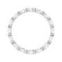 Sapphire Row Lab-Grown Diamond Petite Marquise Eternity Band - 14K White Gold, 4 × 2 mm, 8 (view 2)