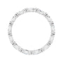 Sapphire Row Lab-Grown Diamond Petite Marquise Eternity Band - Platinum, 4.5 × 2.5 mm, 6.5 (view 2)