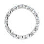 Sapphire Row Lab-Grown Diamond Petite Marquise Eternity Band - 14K White Gold, 4.5 × 2.5 mm, 7 (view 2)