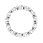 Sapphire Row Lab-Grown Diamond Petite Pear Eternity Band - Platinum, 4 × 3 mm, 5 (view 2)