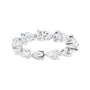 Sapphire Row Lab-Grown Diamond Petite Pear Eternity Band - Platinum, 5 × 3 mm, 5 (view 3)
