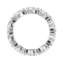 Sapphire Row Lab-Grown Diamond Petite Pear Eternity Band - Platinum, 6 × 4 mm, 7 (view 2)