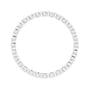 Sapphire Row Natural Diamond Channel Station Eternity Band - Platinum, 1.5 mm, 8 (view 2)