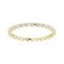 Sapphire Row Natural Diamond Channel Station Eternity Band - 14K Yellow Gold, 1.5 mm, 8 (view 3)