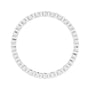 Sapphire Row Lab-Grown Diamond Channel Station Eternity Band - 14K White Gold, 1.5 mm, 6.5 (view 2)