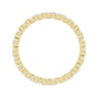 Sapphire Row Lab-Grown Diamond Channel Station Eternity Band - 14K Yellow Gold, 1.5 mm, 4.5 (view 2)