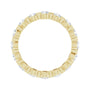 Sapphire Row Lab-Grown Diamond Channel Station Eternity Band - 14K Yellow Gold, 2.5 mm, 4.5 (view 2)
