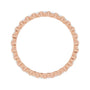 Sapphire Row Lab-Grown Diamond Channel Station Eternity Band - 14K Rose Gold, 1.5 mm, 7 (view 2)