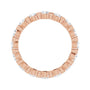 Sapphire Row Lab-Grown Diamond Channel Station Eternity Band - 14K Rose Gold, 2.5 mm, 5 (view 2)