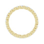 Sapphire Row Lab-Grown Diamond Channel Station Eternity Band - 14K Yellow Gold, 2 mm, 6 (view 2)
