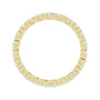 Sapphire Row Lab-Grown Diamond Channel Station Eternity Band - 14K Yellow Gold, 2 mm, 8 (view 2)