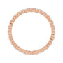 Sapphire Row Lab-Grown Diamond Channel Station Eternity Band - 14K Rose Gold, 1.5 mm, 5.5 (view 2)