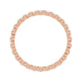 Sapphire Row Lab-Grown Diamond Channel Station Eternity Band - 14K Rose Gold, 1.5 mm, 7.5 (view 2)