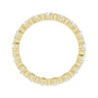 Sapphire Row Lab-Grown Diamond Channel Station Eternity Band - 14K Yellow Gold, 2.5 mm, 7 (view 2)