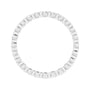 Sapphire Row Lab-Grown Diamond Channel Station Eternity Band - Platinum, 1.5 mm, 4.5 (view 2)
