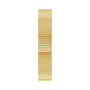 Sapphire Row Gold Ribbed Band - 18K Yellow Gold (view 4)