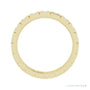 Sapphire Row Natural Diamond Princess-Cut Station Band - 14K Yellow Gold, 1.75 × 1.75 mm, 5 (view 2)