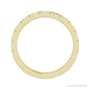 Sapphire Row Natural Diamond Princess-Cut Station Band - 14K Yellow Gold, 1.75 × 1.75 mm, 6 (view 2)