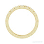 Sapphire Row Natural Diamond Princess-Cut Station Band - 14K Yellow Gold, 1.75 × 1.75 mm, 7 (view 2)