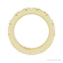 Sapphire Row Natural Diamond Princess-Cut Station Band - 14K Yellow Gold, 3 × 3 mm, 5 (view 2)