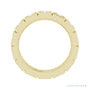 Sapphire Row Natural Diamond Princess-Cut Station Band - 14K Yellow Gold, 3 × 3 mm, 7 (view 2)