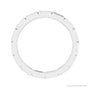 Sapphire Row Natural Diamond Baguette Station Band - Platinum, 2.5 × 1 mm, 7 (view 2)