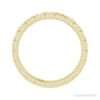 Sapphire Row Lab-Grown Diamond Princess-Cut Station Band - 14K Yellow Gold, 1.5 × 1.5 mm, 6 (view 2)