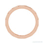 Sapphire Row Lab-Grown Diamond Baguette Station Band - 14K Rose Gold, 2.5 × 1 mm, 5 (view 2)