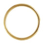 Sapphire Row Gold Beveled Stepped-Edge Comfort-Fit Band - 14K Yellow & White Gold, 4 mm (view 2)