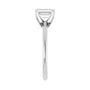 Sapphire Row Lab-Grown Emerald-Cut Diamond Solitaire Engagement Ring - 14K White Gold, 1 1/4 ctw (view 4)
