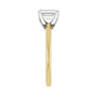 Sapphire Row Lab-Grown Emerald-Cut Diamond Solitaire Engagement Ring - 14K Yellow & White Gold, 1 1/4 ctw (view 4)