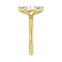 Sapphire Row Lab-Grown Marquise Diamond Claw-Prong Engagement Ring - 14K Yellow Gold, 1 5/8 ctw (view 4)