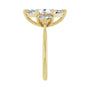 Sapphire Row Lab-Grown Marquise Diamond Claw-Prong Three-Stone Engagement Ring - 14K Yellow Gold, 2 9/10 ctw (view 4)
