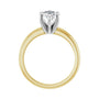 Sapphire Row Lab-Grown Marquise Diamond Solitaire Engagement Ring - 14K Yellow & White Gold, 2 ctw (view 2)