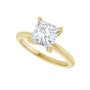 Sapphire Row Lab-Grown Princess-Cut Diamond Solitaire Engagement Ring - 14K Yellow Gold, 1 1/2 ctw (view 5)