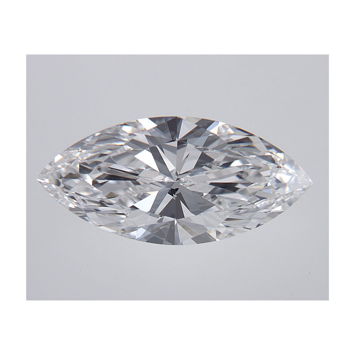 3.01 ct Marquise Natural Diamond – F VS2 – Faceted Cut – GIA Certified — Sapphire Row
