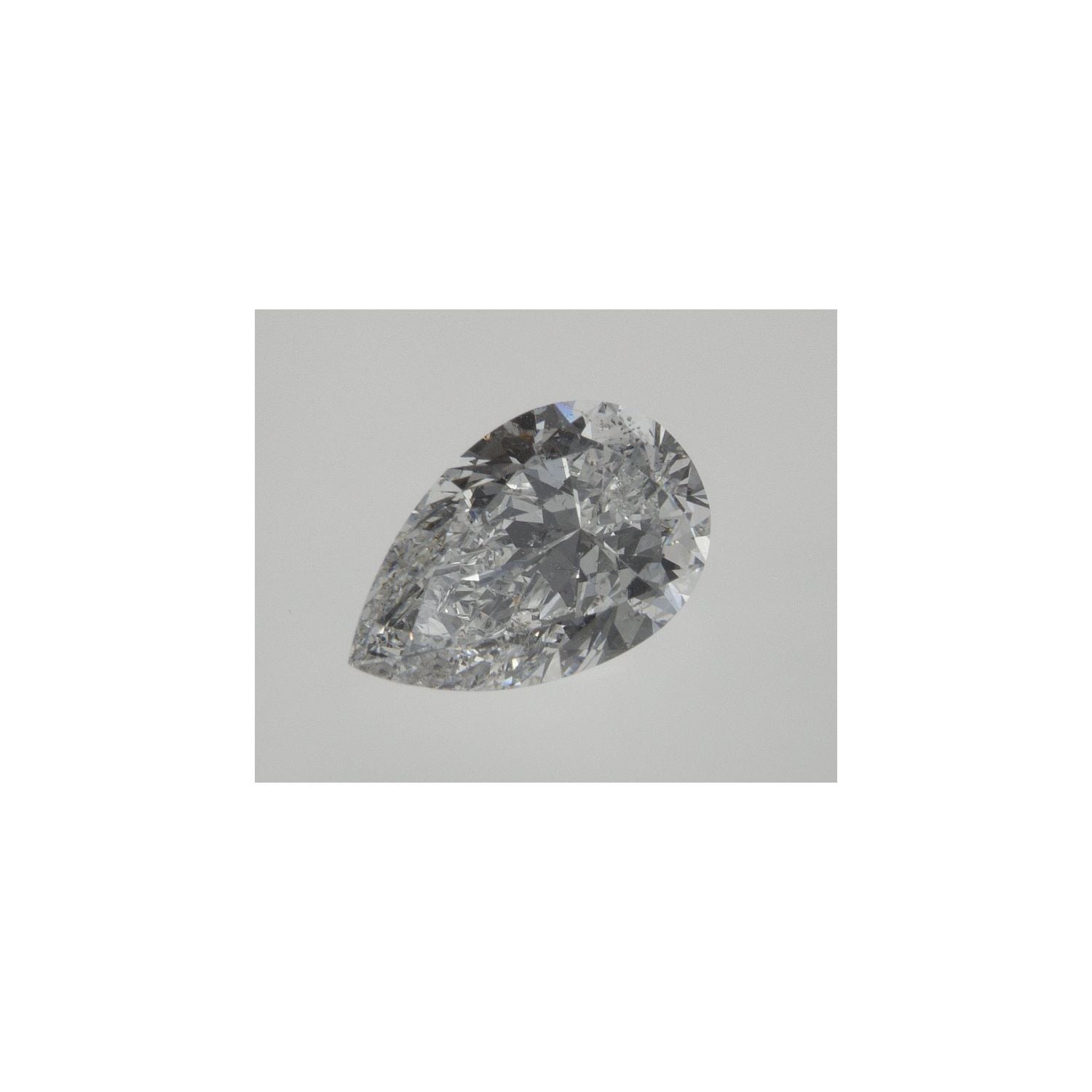 1.51 ct Pear Natural Diamond – D SI1 – Faceted Cut – EGL USA Certified — Sapphire Row