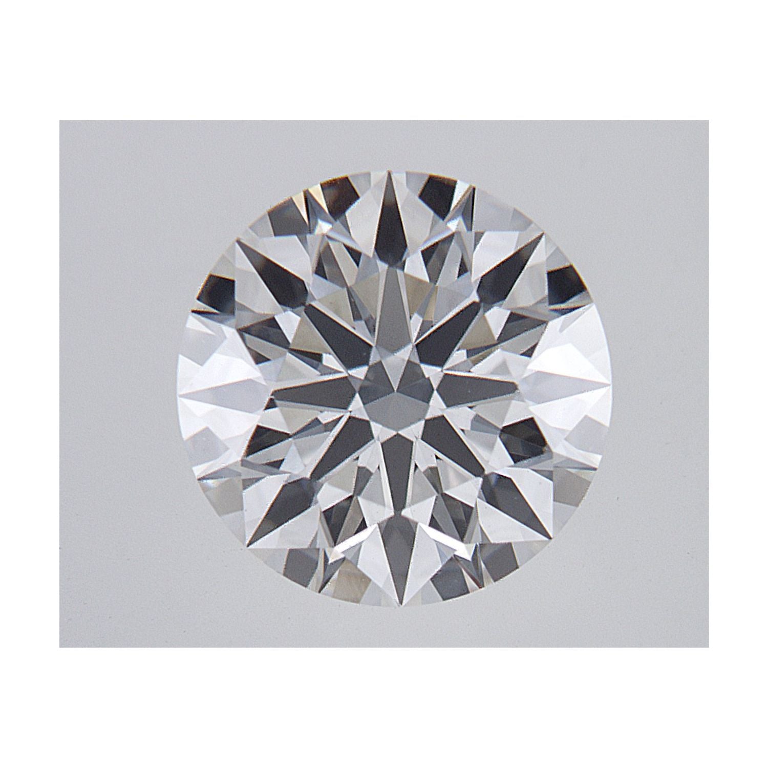 2.30 ct Round Lab-Grown Diamond – H VS1 – Faceted Cut – GCAL Certified — Sapphire Row