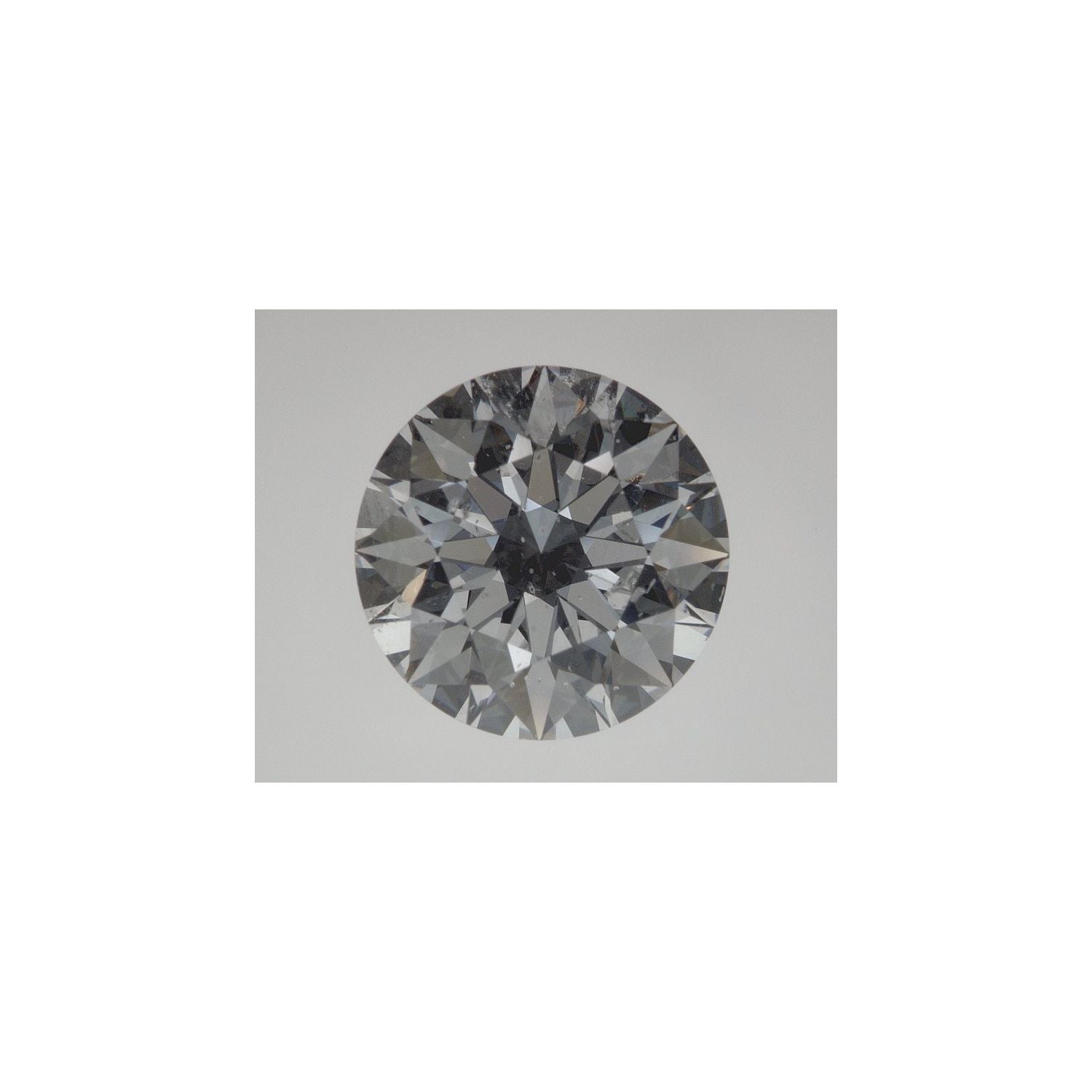 3.30 ct Round Natural Diamond – D SI2 – Faceted Cut – GIA Certified — Sapphire Row
