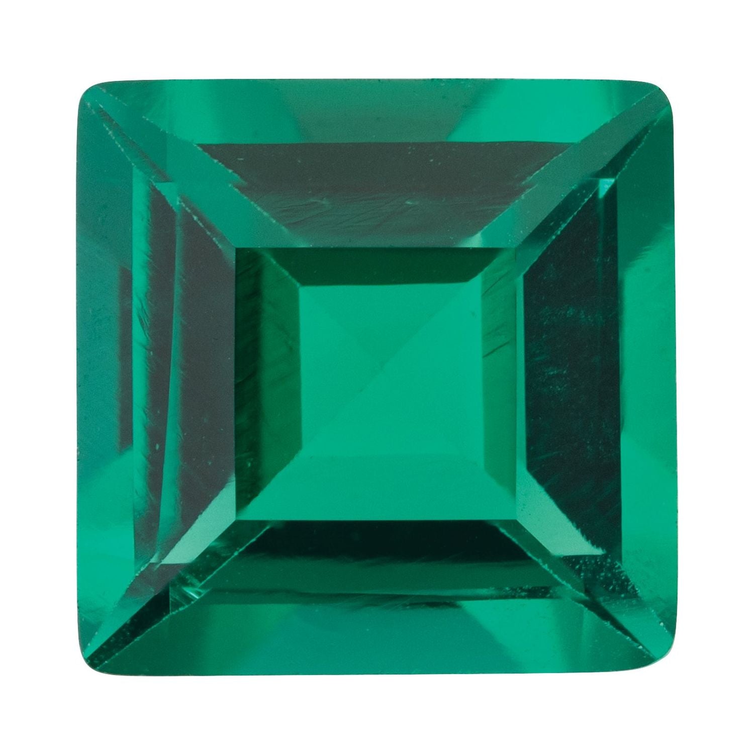 2 mm Square Lab-Grown Green Emerald – Step-Cut – Eye-Clean Quality — Sapphire Row